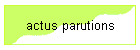 actus parutions