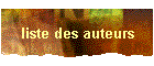 liste des auteurs